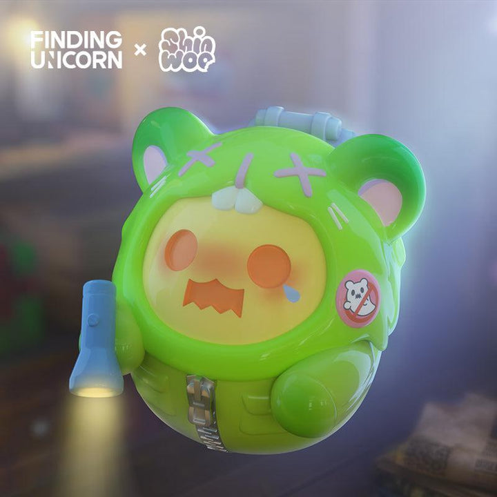 (単品販売)ShinWoo ゴーストクマの鬼ごっこシリーズ ブラインドボックス