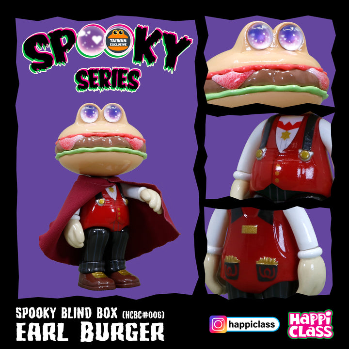 (単品販売)バーガー君 スプーキーシリーズ ブラインドボックス