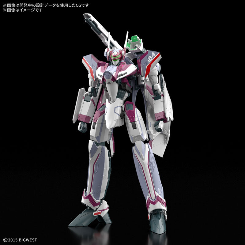 HG VF-31C ジークフリード(ミラージュ･ファリーナ･ジーナス機)DXセット 1/100スケール