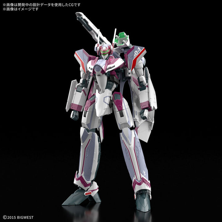 HG VF-31C ジークフリード(ミラージュ･ファリーナ･ジーナス機)DXセット 1/100スケール