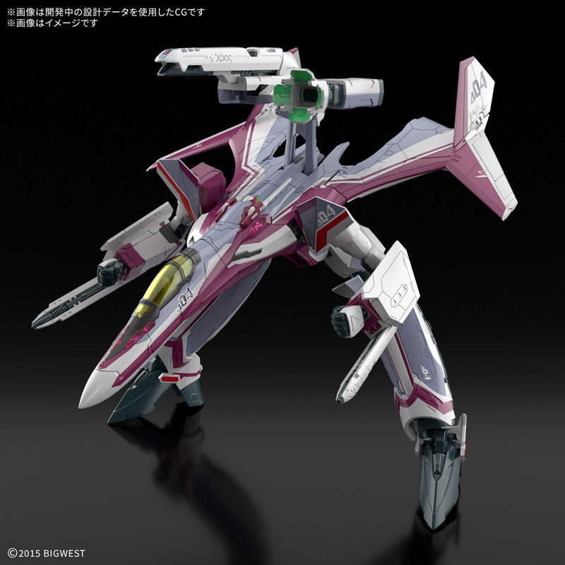 HG VF-31C ジークフリード(ミラージュ･ファリーナ･ジーナス機)DXセット 1/100スケール