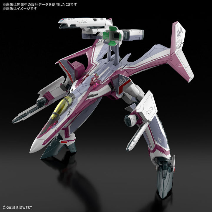 HG VF-31C ジークフリード(ミラージュ･ファリーナ･ジーナス機)DXセット 1/100スケール