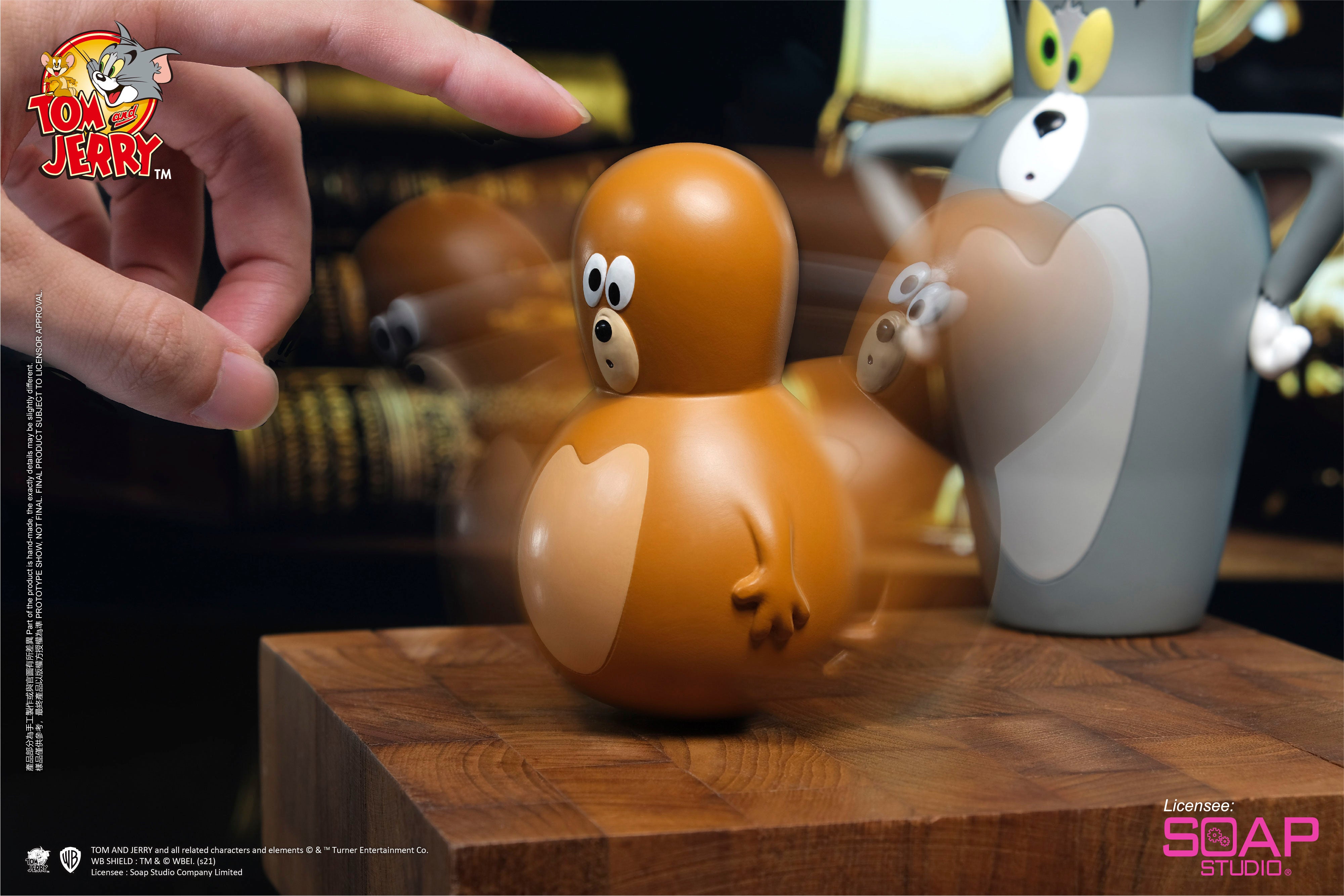 トムとジェリー 壺 フィギュア 花瓶トムとずんぐりジェリー – SOOTANG