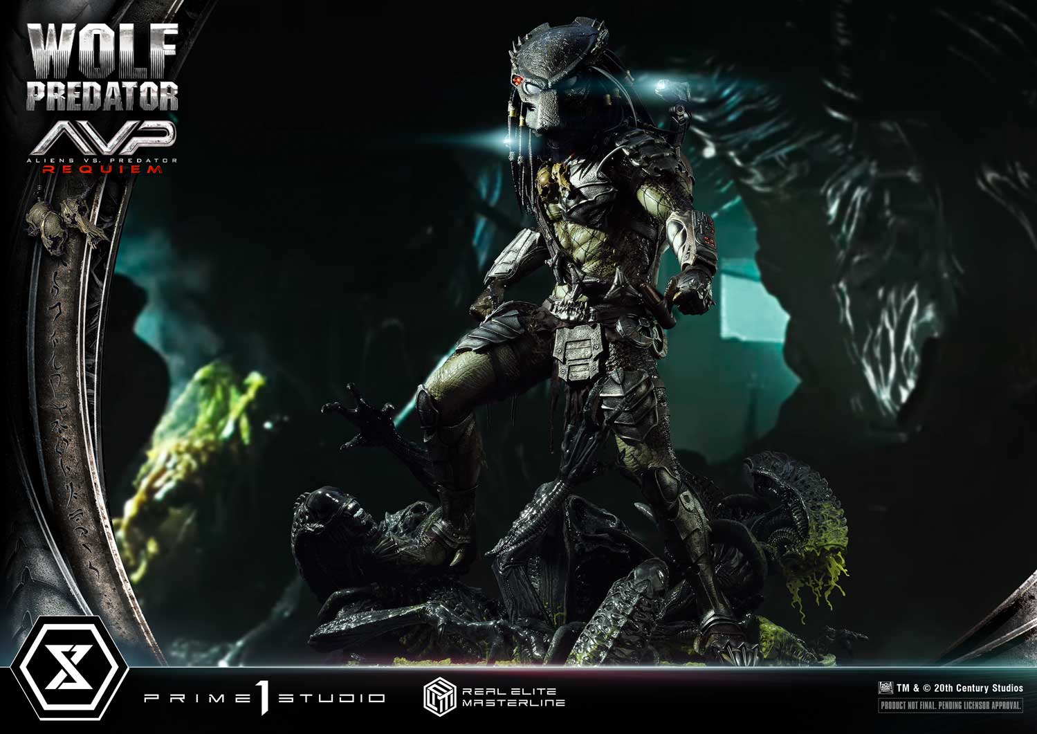 [直接お渡し可能]プレデター ウルフ マスク・プラズマキャノン・手裏剣 AVP2 直接お渡し可能]プレデター ウルフ マスク・プラズマキャノン