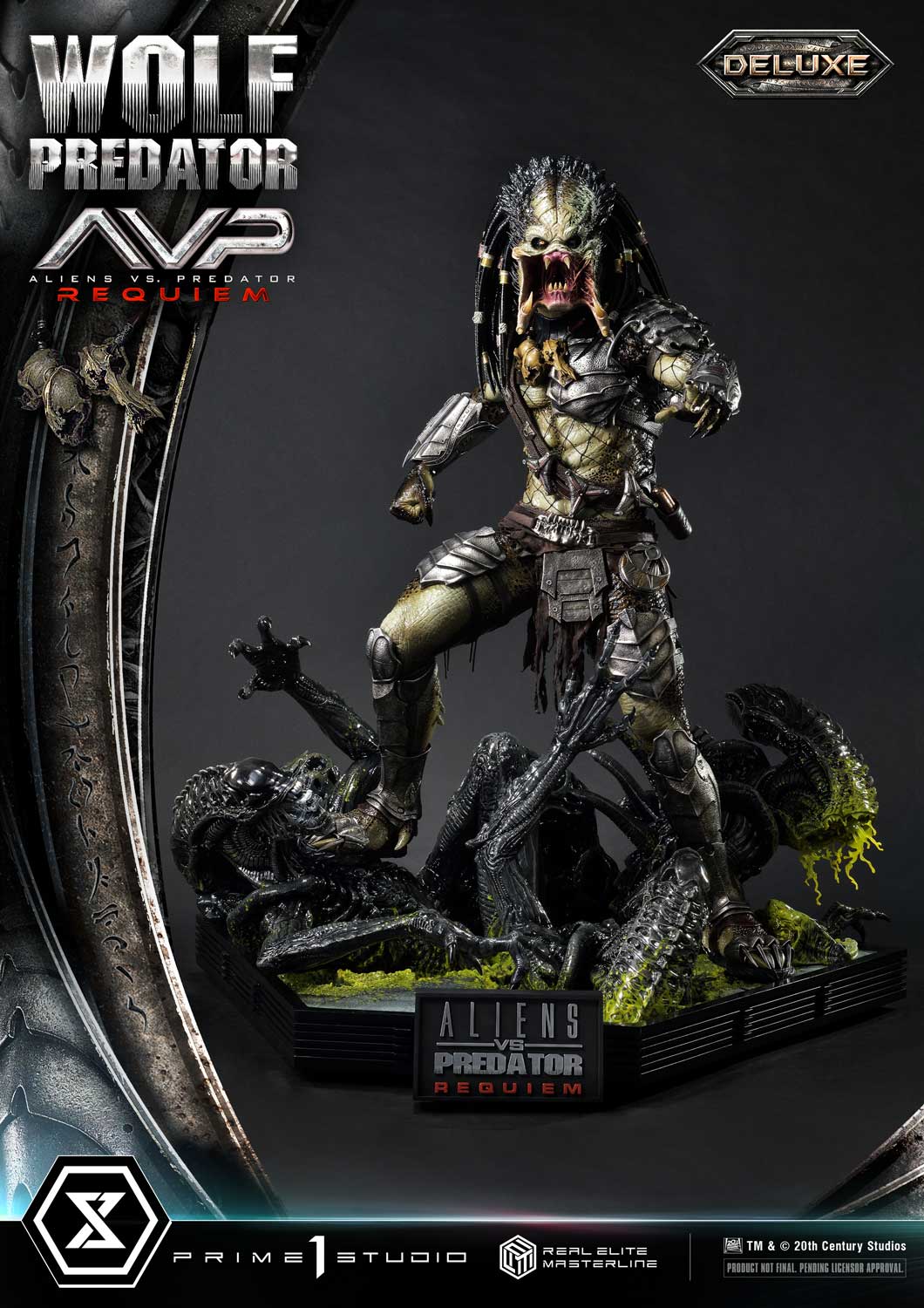 【HEROCROSS】激レア ウルフプレデターフィギュア AVP レクイエム HEROCROSS】激レア ウルフプレデターフィギュア AVP レクイエム