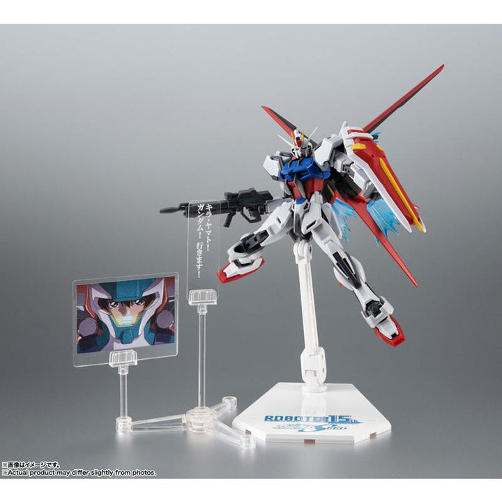 ROBOT魂 ＜SIDE MS＞ GAT-X105+AQM/E-X01 エールストライクガンダム ver. A.N.I.M.E. ～ROBOT魂15th ANNIVERSARY～