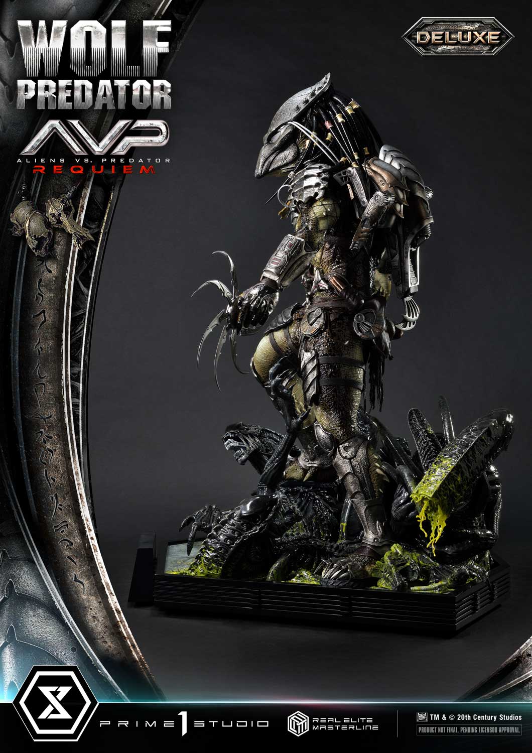 [ SIDESHOW ] ウルフプレデター フィギュア リアルエリートマスターライン ウルフプレデター DX版 1/3