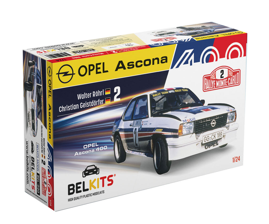 ベルキット　オペル アスコナ400 1982 ラリー・モンテカルロ 再販】1/24 オペル アスコナ 400 1982 モンテカルロ ラリー ウィナー