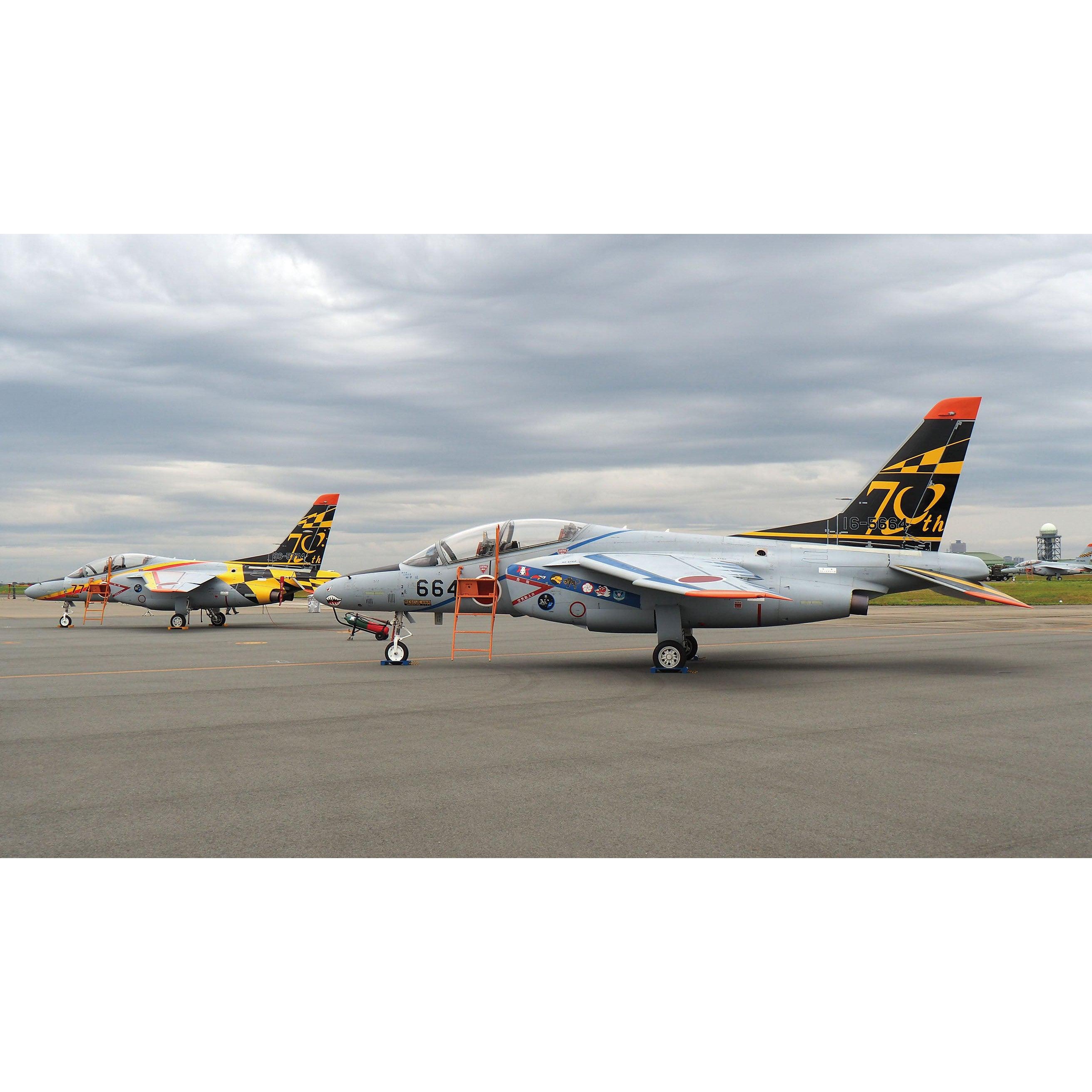 1/100 航空自衛隊 T-4 エアフェスタ浜松 空自70周年記念塗装機 2機