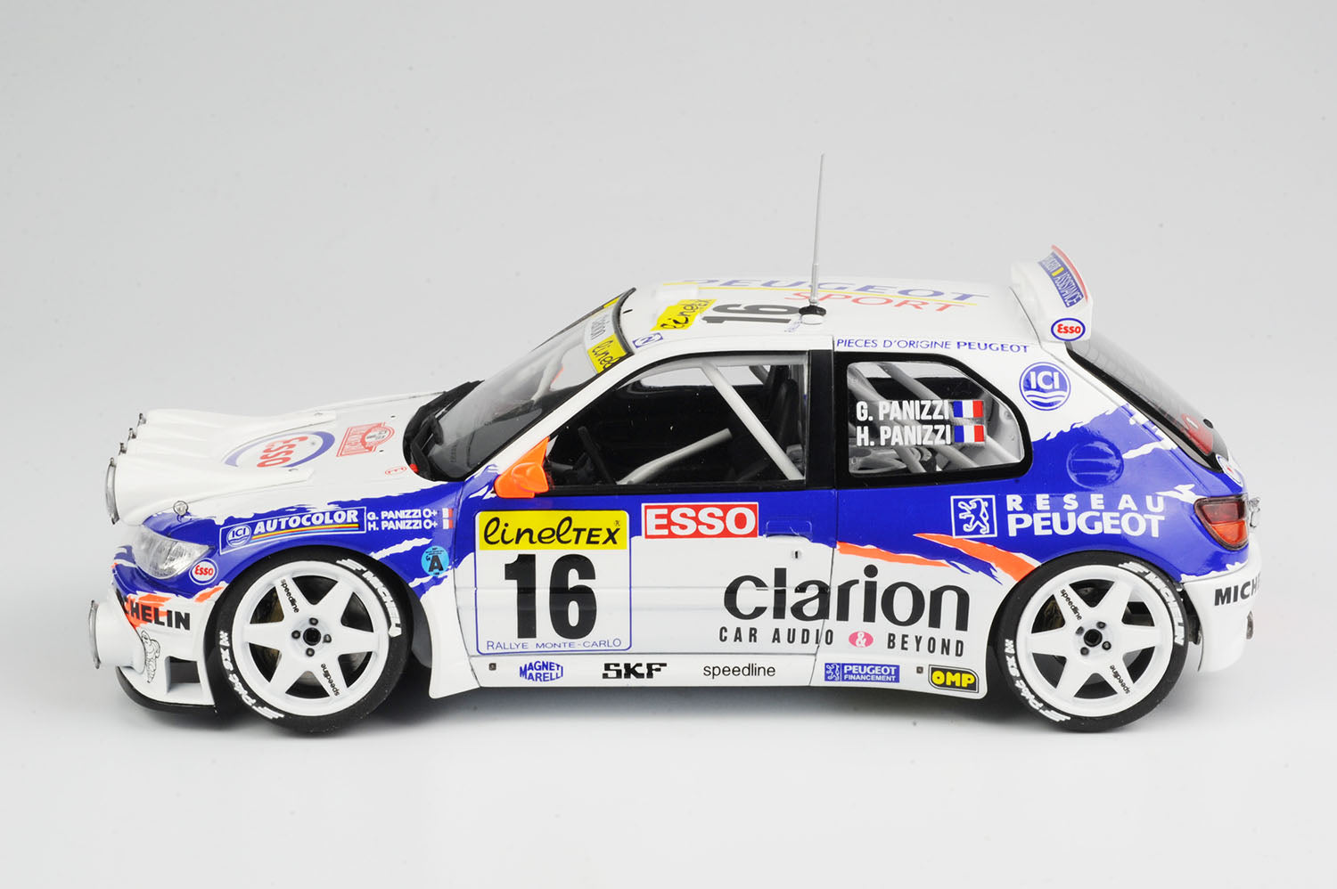 再販】1/24 プジョー 306 MAXI EVO2 1998 モンテカルロラリー クラス