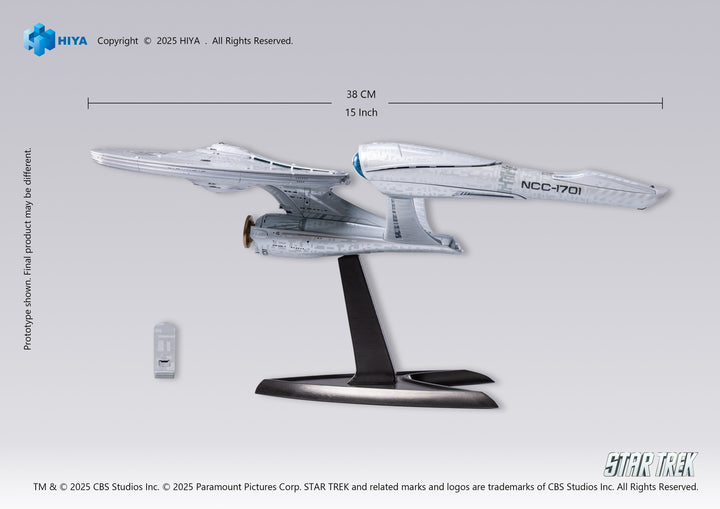 REPLICAartシリーズ 15インチ スター・トレック 2009 USSエンタープライズ NCC-1701 ライトアップスターシップ