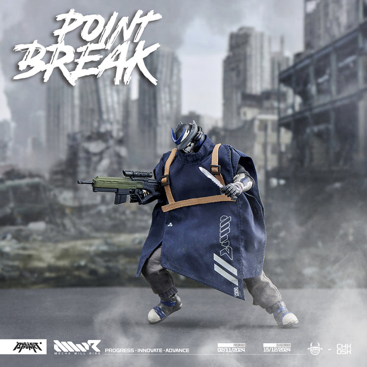 Carbine(Point Break Version)  Action Figure 1/12スケール