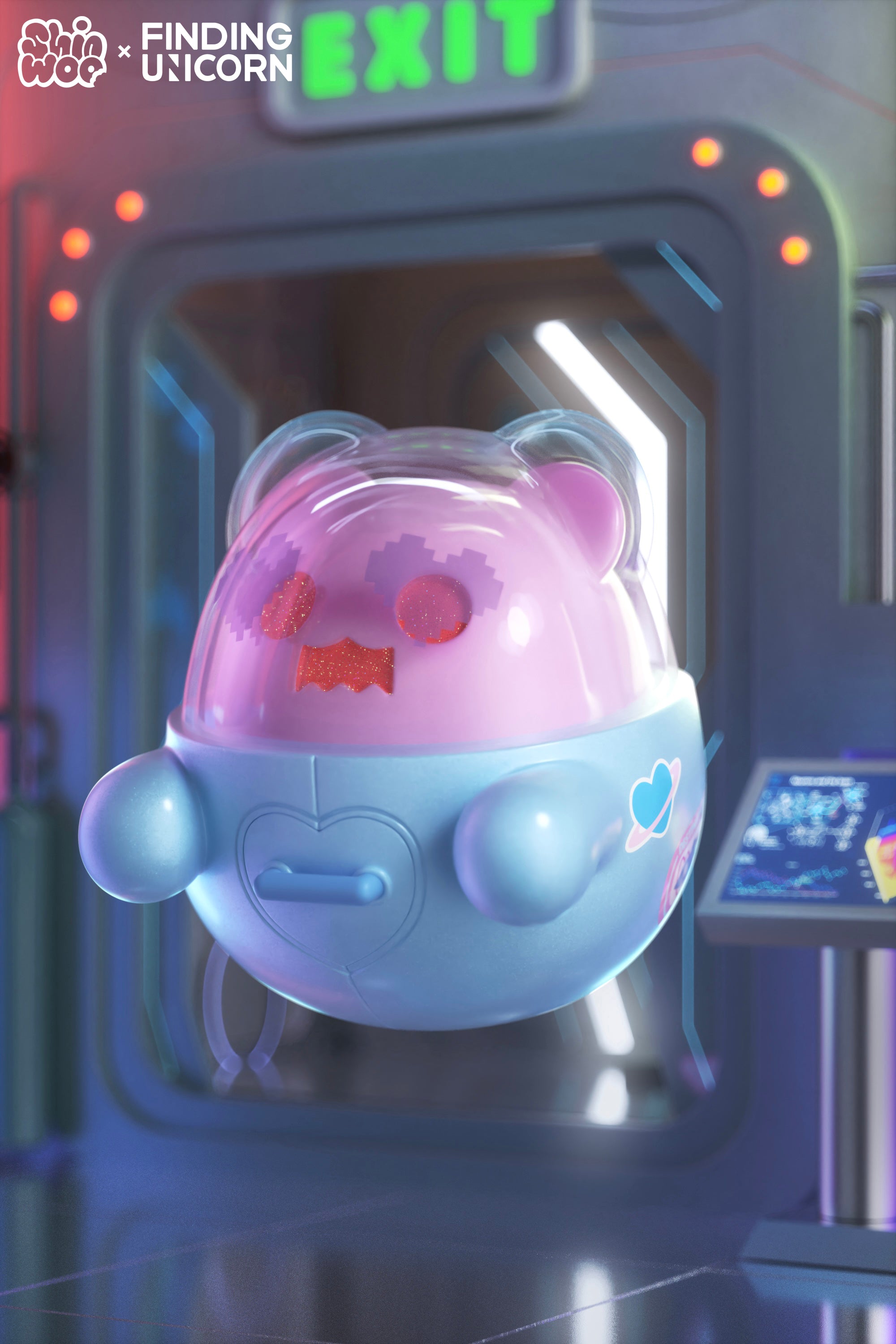 単品販売)BABY GHOST BEAR ラブシック・ラボシリーズ – SOOTANG HOBBY