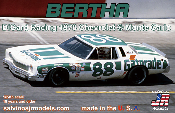 1/24 ダレル・ウォルトリップ ディガード・レーシング シボレー モンテカルロ “バーサ” #88 NASCAR 1978