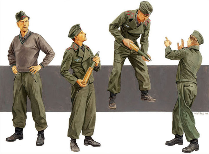 1/35 WW.II ドイツ軍 突撃砲搭兵 "弾薬補給" ロシア1941