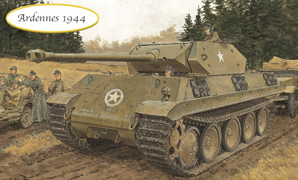 ソ連軍　チュログレイカ実物　戦中型改造品 プラモデル :: 軍用車両 & 武器 :: WW.II ドイツ軍 M10パンター(偽装