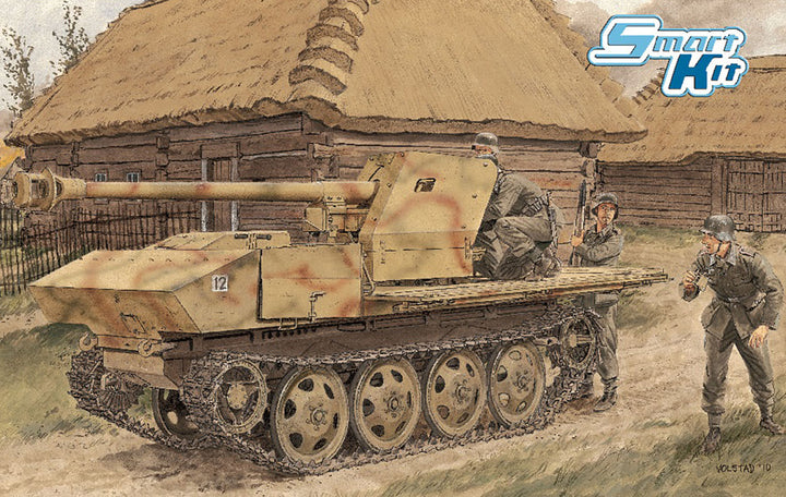1/35 WW.II ドイツ軍 7.5cmPaK40/4搭載型 RSO マジックトラック/アルミ砲身/3Dプリントマズルブレーキ付属 豪華仕様