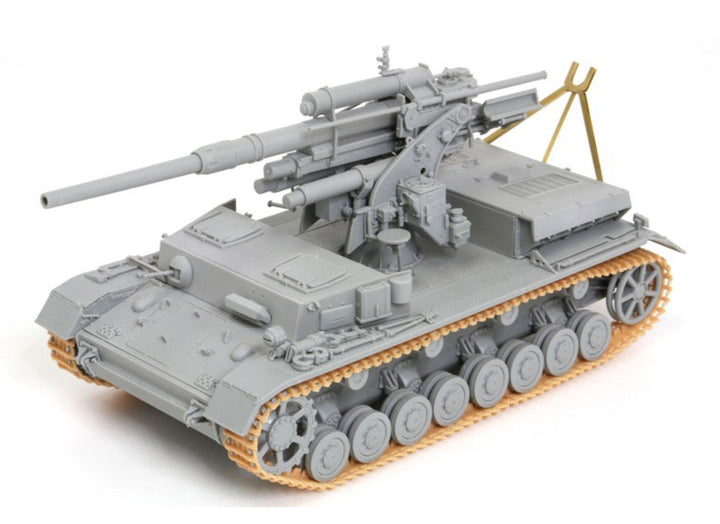1/35 WW.II ドイツ軍 IV号戦車H型 8.8cm Flak36高射砲搭載自走砲 マジックトラック付属