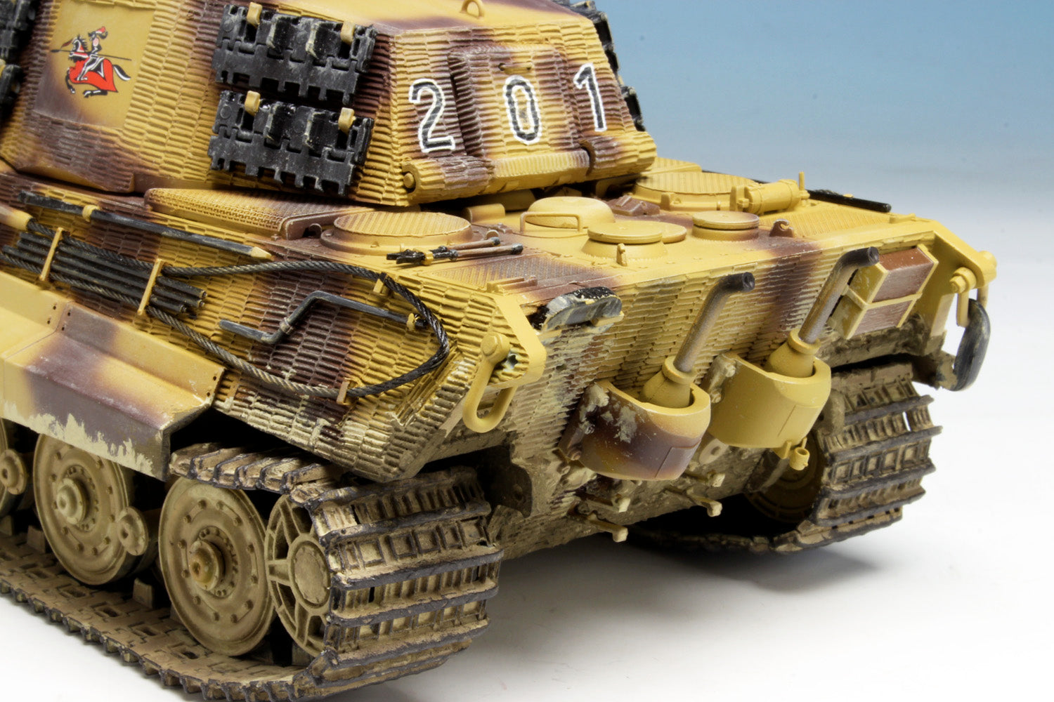1/35 WW.II ドイツ軍 Sd.Kfz.182 キングタイガー ヘンシェル砲塔 w