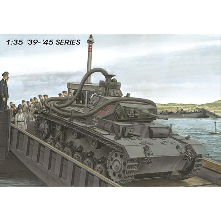 1/35 WW.II ドイツ軍 III号潜水戦車F型 アシカ作戦 マジックトラック仕様 グデーリアンフィギュア付属