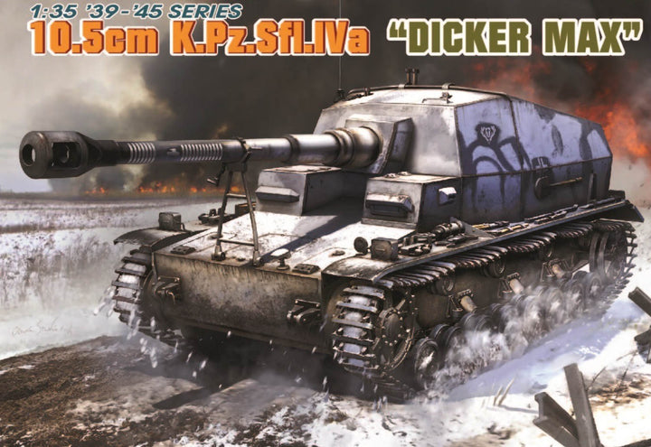 1/35 WW.II ドイツ軍 IV号a型10.5cm対戦車自走砲 ディッカーマックス マジックトラック付属