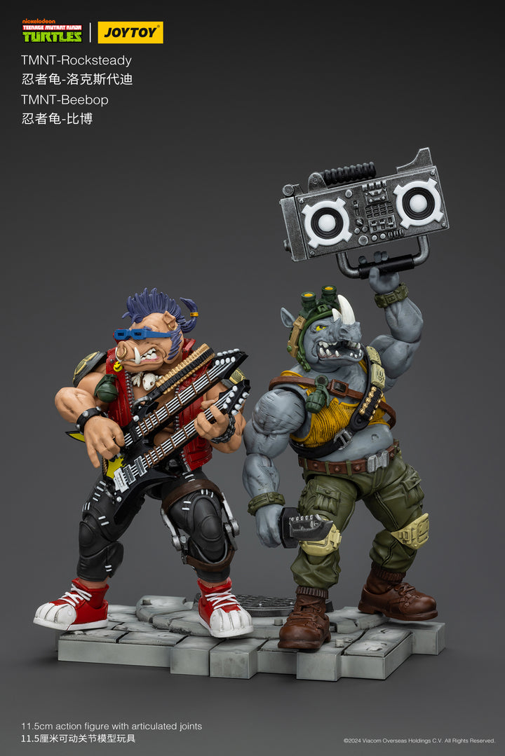 TMNT ロックステディ 1/18スケール