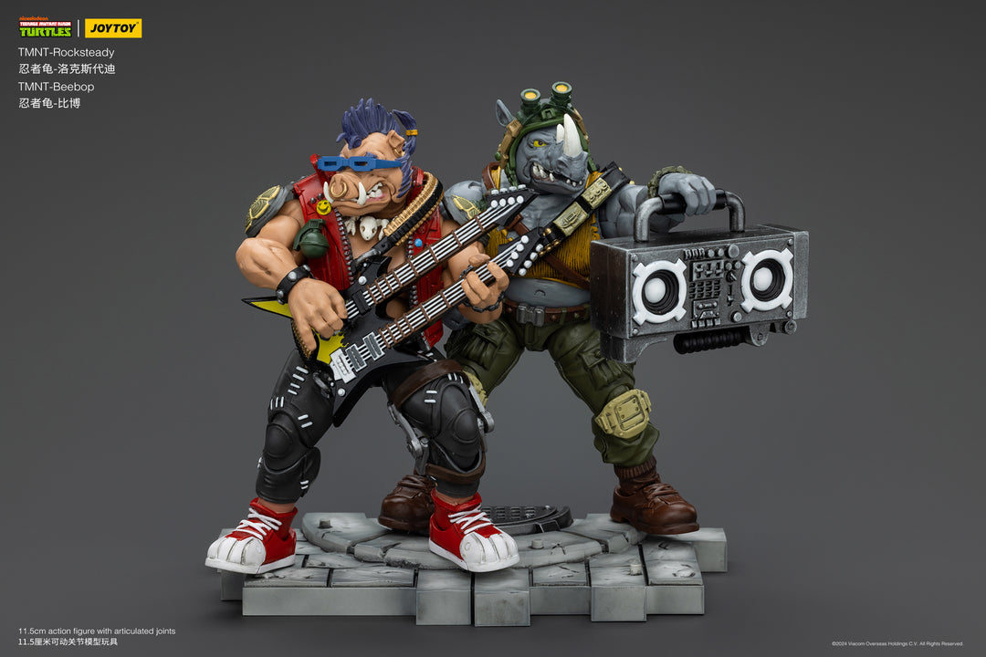 TMNT ロックステディ 1/18スケール