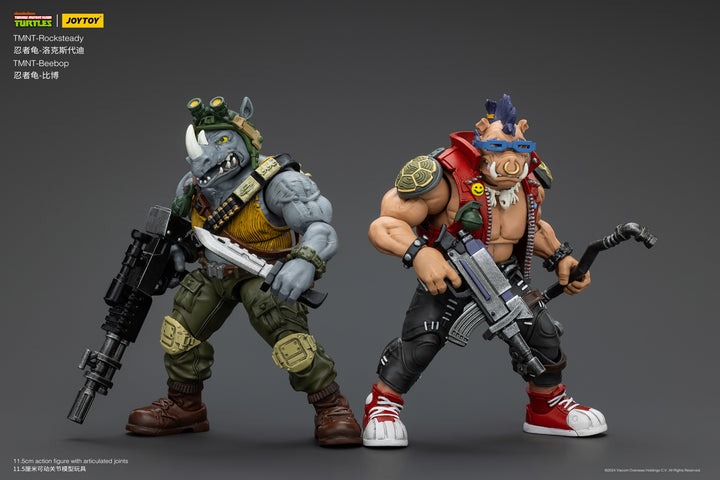TMNT ロックステディ 1/18スケール