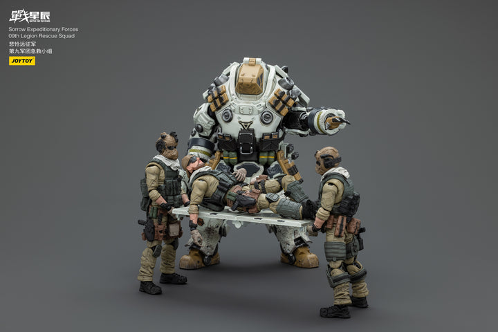 悲愴遠征軍 09thレギオン レスキュー・スカッド　ヘビーガンナー 1/18スケール