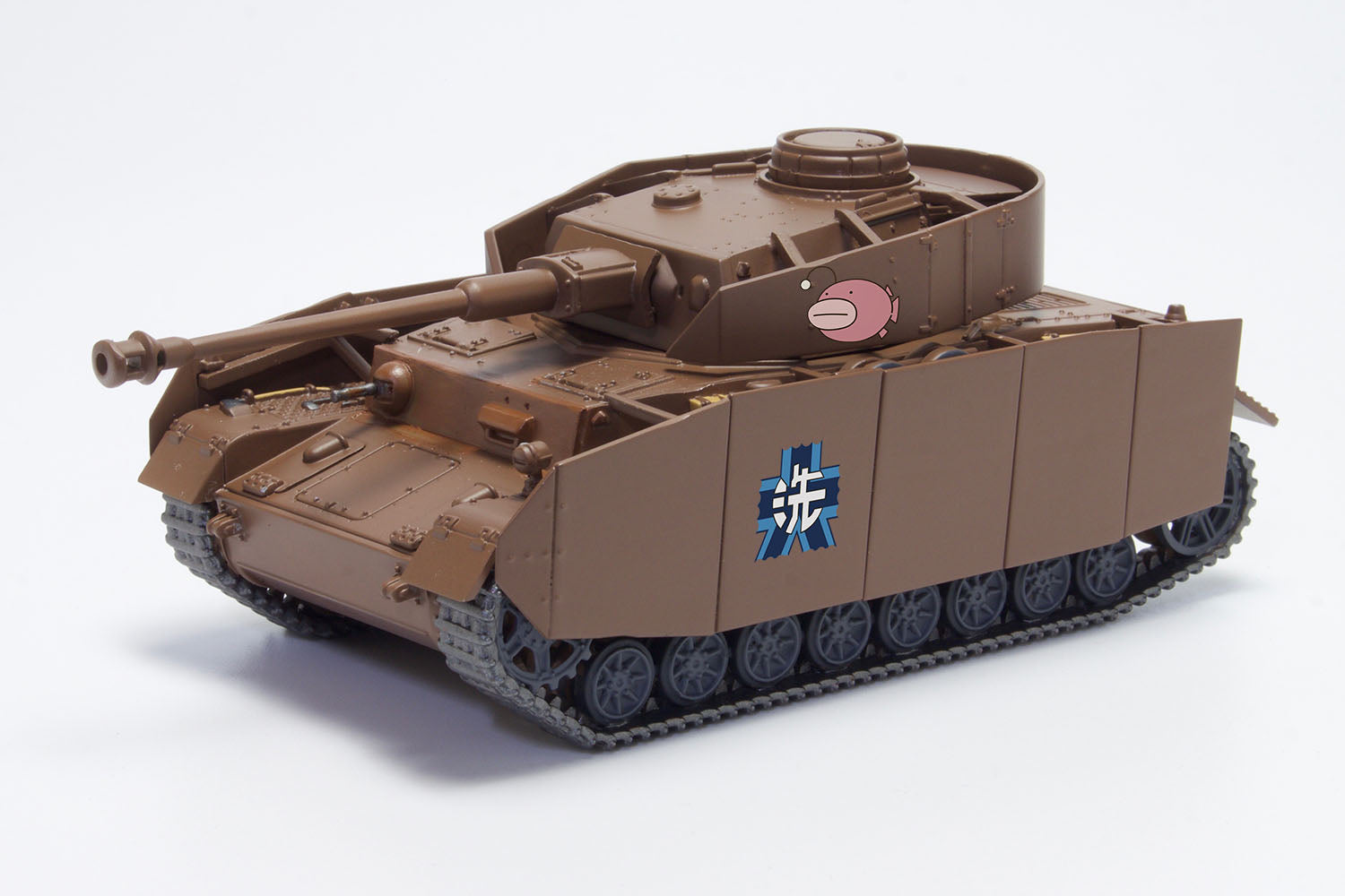 再販】1/56 おてごろ模型戦車道 IV号戦車H型(D型改)あんこうチーム