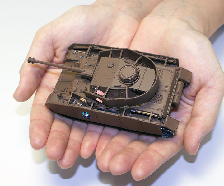 【再販】1/56 おてごろ模型戦車道 IV号戦車H型(D型改)あんこうチーム