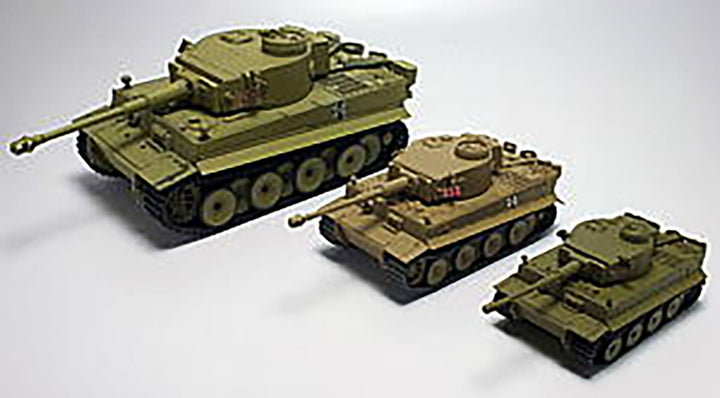 【再販】1/56 おてごろ模型戦車道 ティーガーI 黒森峰女学園