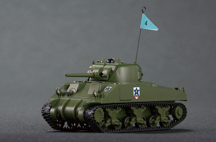 1/64 RCバトル戦車道シリーズ M4シャーマン 75mm砲搭載型 サンダース大学付属高校