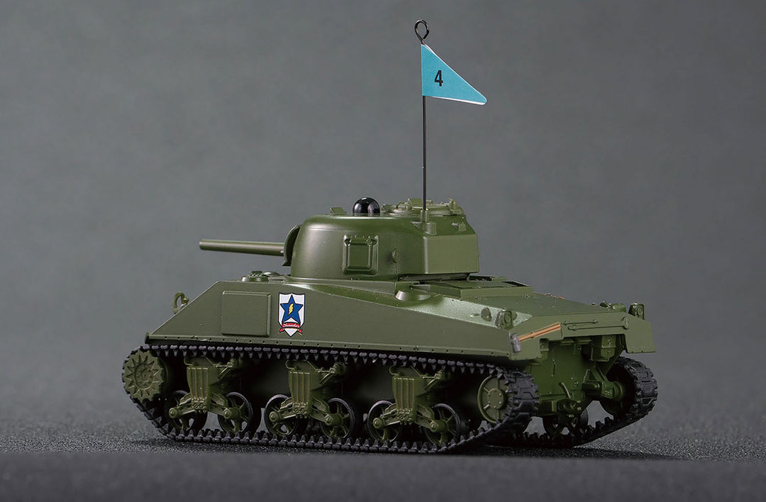 1/64 RCバトル戦車道シリーズ M4シャーマン 75mm砲搭載型 サンダース大学付属高校
