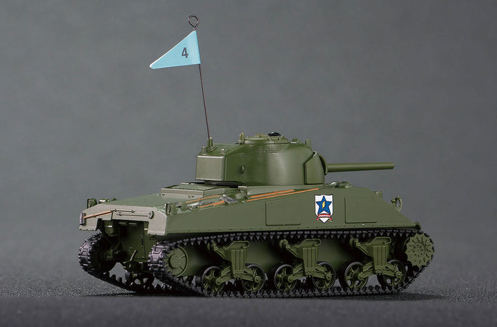 1/64 RCバトル戦車道シリーズ M4シャーマン 75mm砲搭載型 サンダース大学付属高校