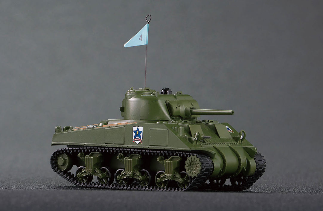 1/64 RCバトル戦車道シリーズ M4シャーマン 75mm砲搭載型 サンダース大学付属高校