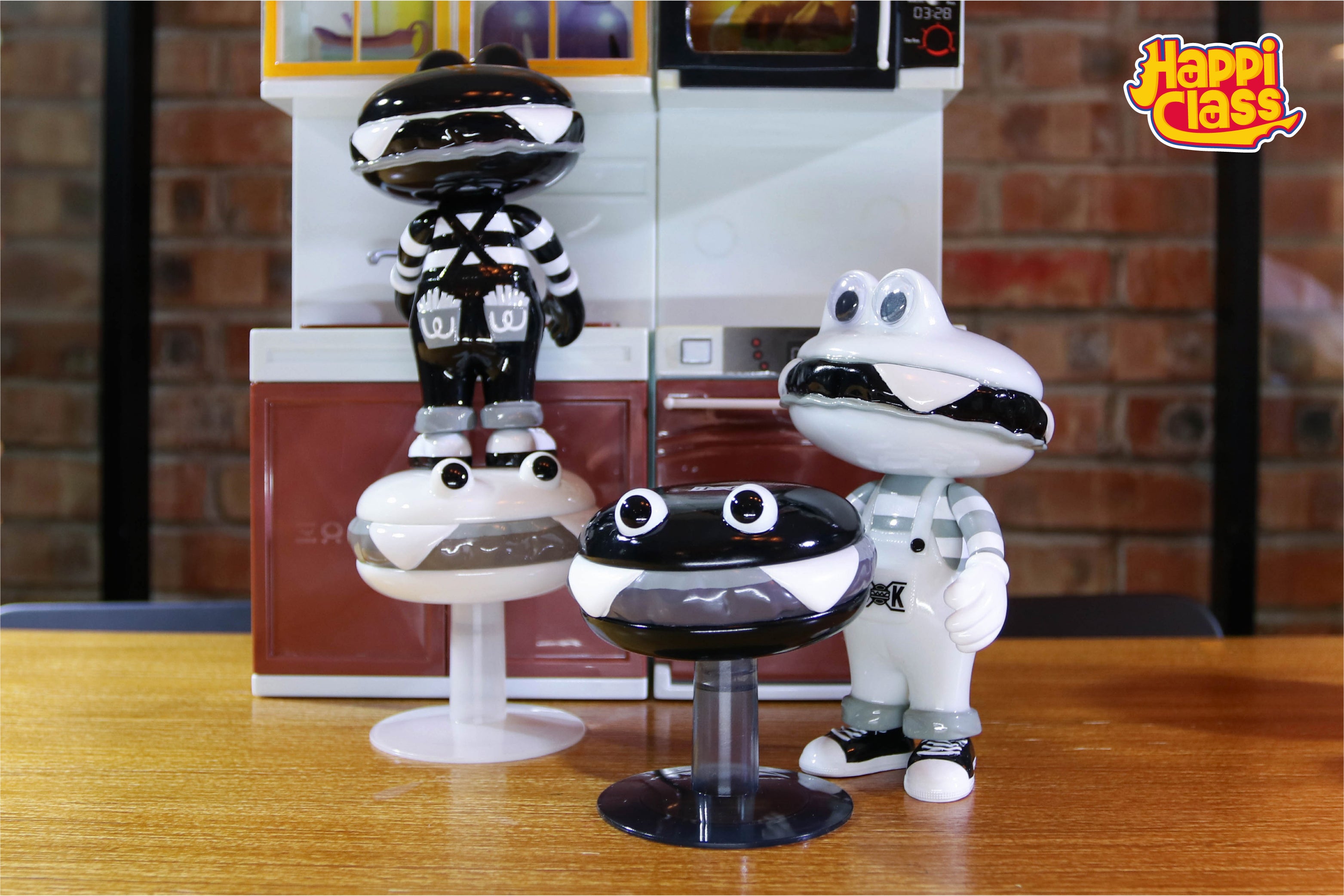 バーガー君-ハント白+バーガーチェア白 ハント(10周年限定品