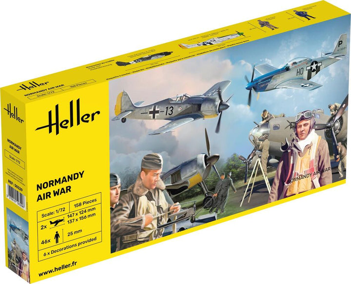 1/72 ノルマンディ 航空戦 セット (飛行機 & フィギュアセット)