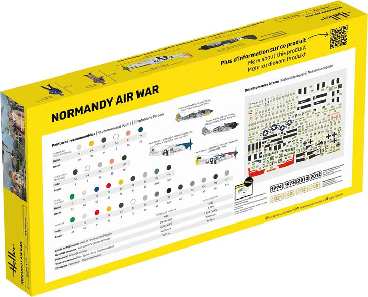 1/72 ノルマンディ 航空戦 セット (飛行機 & フィギュアセット)