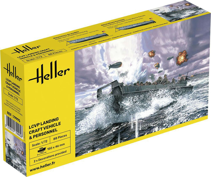 1/72 WW.II アメリカ軍 LCVP 上陸用舟艇　ノルマンディ上陸作戦