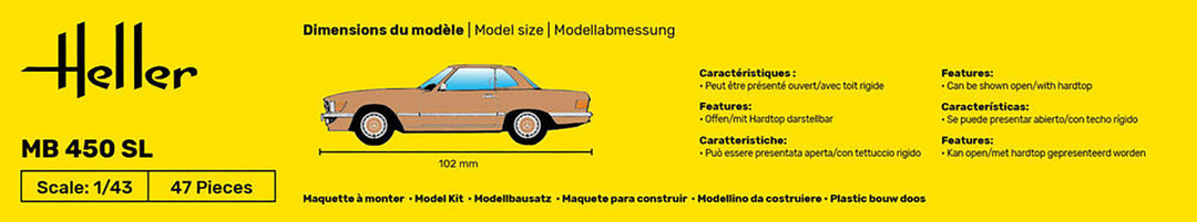 1/43 MB 450SL