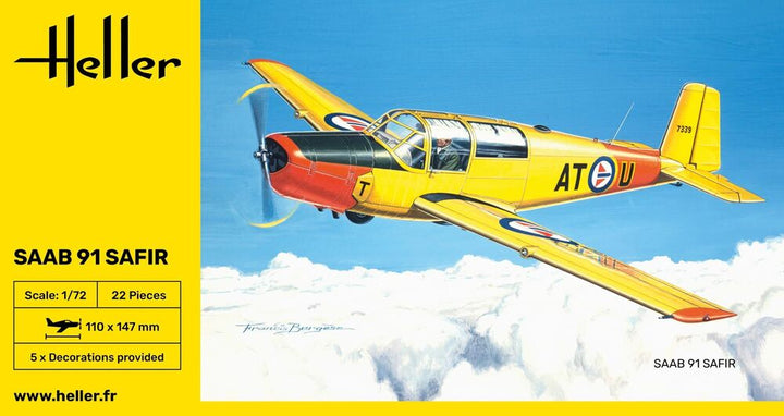 1/72 サーブ 91 サフィール 練習機