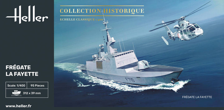 1/400 フランス海軍 フリゲート艦 ラファイエット