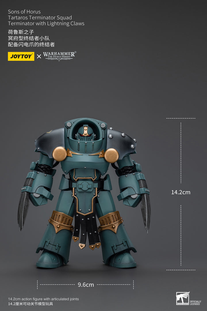 サン・オヴ・ホルス タルタロス・ターミネイター・スカッド ターミネーター（ライトニングクロウ装備） 1/18スケール