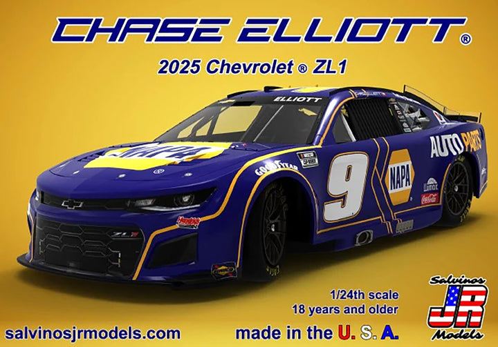 1/24 チェイス・エリオット #9 プライマリー・NAPA シボレー カマロ NASCAR 2025