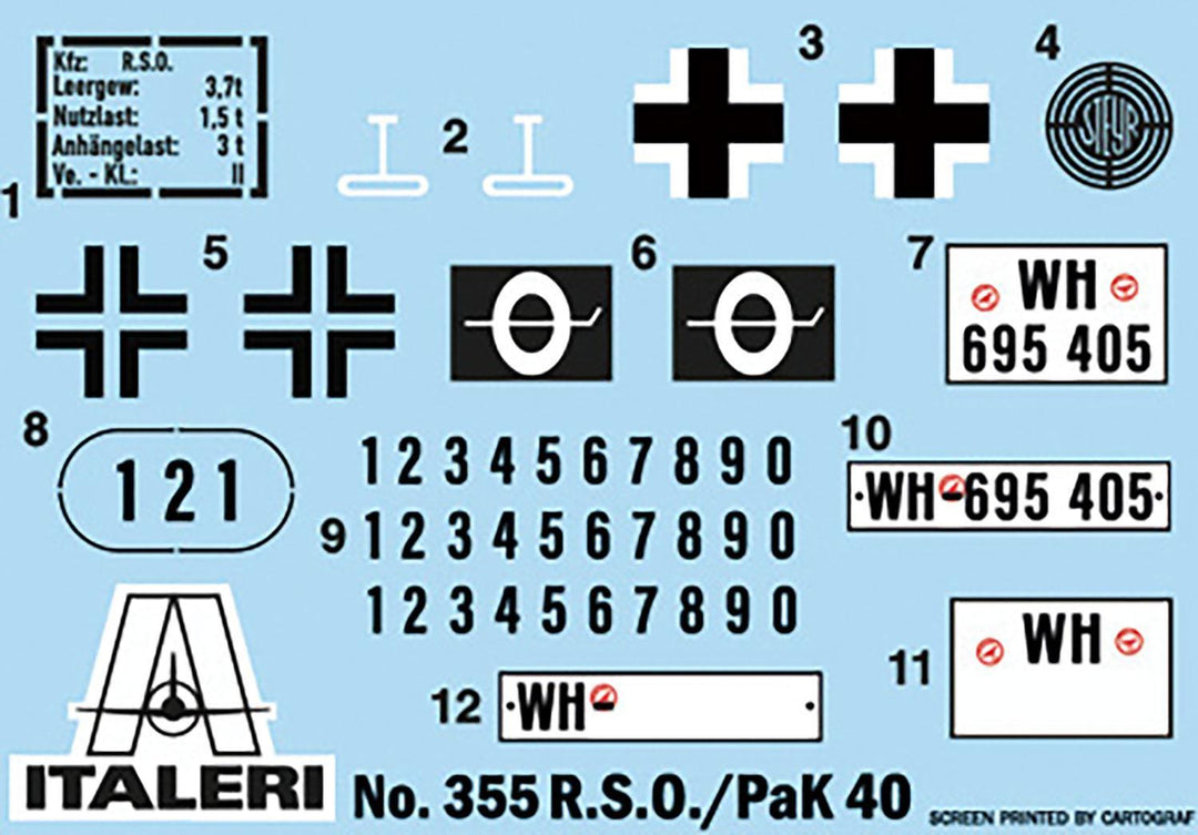 1/35 WW.II ドイツ軍 7.5cm PaK40/4搭載型 RSO