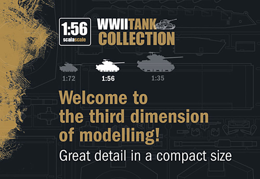 1/56 WW.II アメリカ軍 M4戦車 シャーマン 75mm砲搭載型
