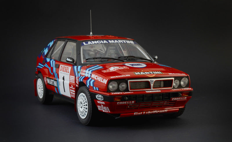 【再販】1/12 ランチア デルタ HF インテグラーレ 16V  1989 サンレモラリー（日本語対訳補足説明書付属）