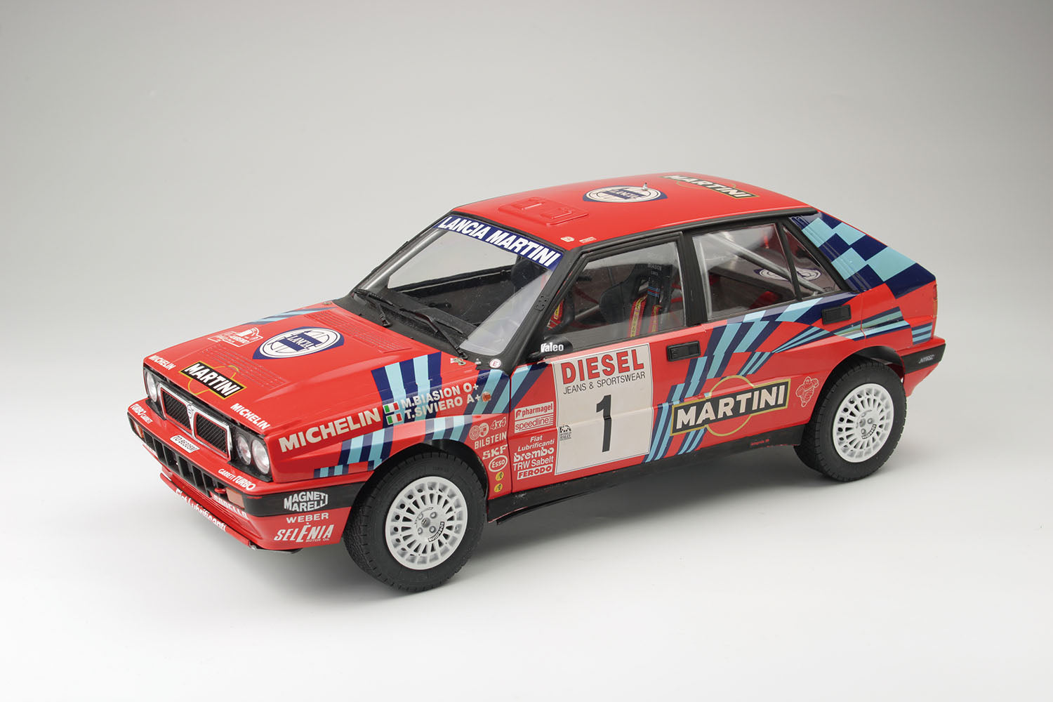 再販】1/12 ランチア デルタ HF インテグラーレ 16V 1989 サンレモ