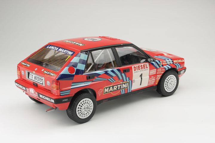 【再販】1/12 ランチア デルタ HF インテグラーレ 16V  1989 サンレモラリー（日本語対訳補足説明書付属）